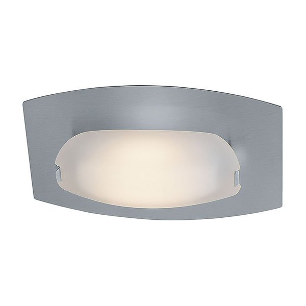 Access Lighting Nido, 1 Light LED Wall Sconce or Flushmount, Matte Chrome Finish, Frosted Glass 63951LEDD-MC/FST